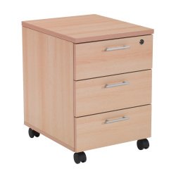 Cassettiera su ruote l x p x h 43 x 52 x 59,5 cm