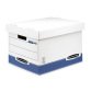 Bankers Box System FastFold Medium Duty FSC Archive Box Blue 290 (H) x 333 (W) x 390 (D) mm Pack of 10