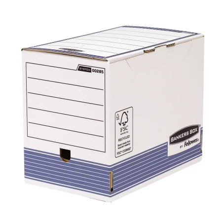 Bankers Box Scatole Cartone Per Archivio, Scatola Per Tutti Gli Usi,  Dimensioni 32 X 25 X 39 Cm, Confezione Da 10, Colore Marrone : :  Cancelleria e prodotti per ufficio