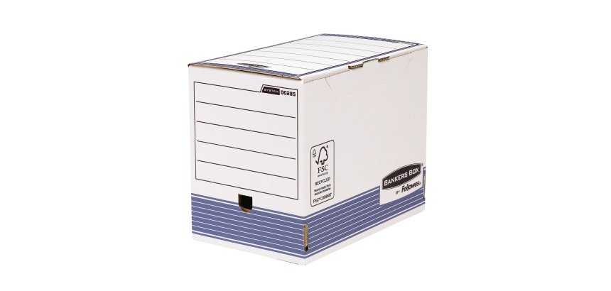 Scatole archivio Fellowes Prima bianco cartone dorso 20.0 cm 10 unità