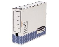 Bankers Box System A4 Fastfold FSC Transfer File White 260 (H) x 80 (W) x 315 (D) mm Pack of 10