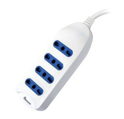 Multipresa, 4 prese 10/16A bipasso