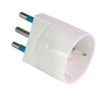 Adattatore spina 16A, 1 presa schuko