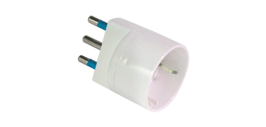 Adattatore spina 16A, 1 presa schuko