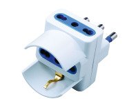 En_adatt.2 prese bip+1schuko+spina gran 16a