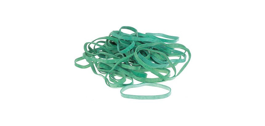 Viva Rubber bands 160 mm Green 1000 g