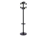 Alba Coat Stand PMSTAN3 N 48 x 350 x 1750mm Black
