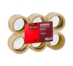 Nastro da imballo Scotch® Secure Seal trasparente, 50 mm x 66 m, 6 rotoli