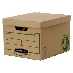 Contenitore per scatole archivio BANKERS BOX Earth Series avana 10 unità