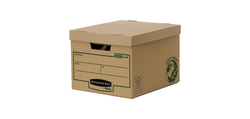 Bankers Box Earth Series Standard Archive Box Brown 33.5 (W) x 39.1 (D) x 27 (H) cm Pack of 10