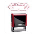 Timbro Trodat Printy 4912 "Dalla cucina di" rosso