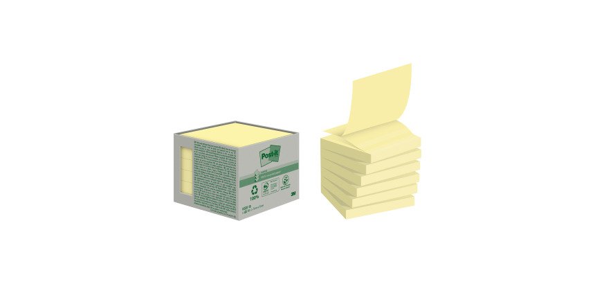 Post-it Sticky Notes 76 x 76 mm Yellow 6 Pieces of 100 Sheets