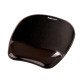 Poggiapolsi per mouse Fellowes Crystal Gel Nero