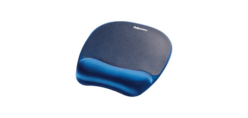 Fellowes Memory Foam Mouse Pad Sapphire