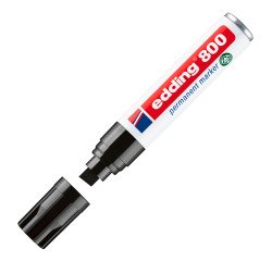 edding Permanent marker e-800 Wedge tip Black