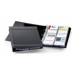 DURABLE Business Card Holder 2388-58 A4 400 Cards Anthracite 31.5 x 5.4 x 25.5 cm