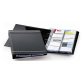 DURABLE Business Card Holder 2388-58 A4 400 Cards Anthracite 31.5 x 5.4 x 25.5 cm