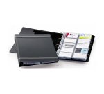 DURABLE Business Card Holder 2388-58 A4 400 Cards Anthracite 31.5 x 5.4 x 25.5 cm
