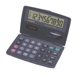 Calcolatrice tascabile Casio SL-210TE 10 cifre nero