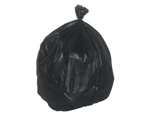 Reli. ProGrade Contractor - Sacchetti per la spazzatura da 55 galloni (20 sacchetti con cravatte), neri, resistenti, sacchetti per immondizia/costruzioni (2 mil) (55 galloni - 60 galloni), nero