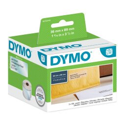 Etichette LW DYMO Per indirizzi 36 x 89 mm trasparente 260 etichette