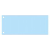 Exacompta Parting Strip Premium 10,5 x 24 cm Blue 1 tab 2 holes cardboard blank 100 pieces