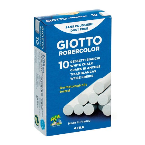 Giotto Robercolor Chalk Robercolor White Pack 10