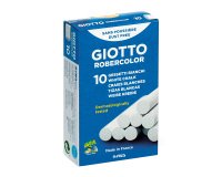 Giotto Robercolor Chalk Robercolor White Pack 10