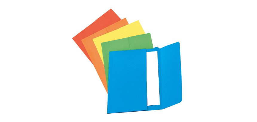 Cartelline a busta Bruneau Bristol s-stampa 25 pz