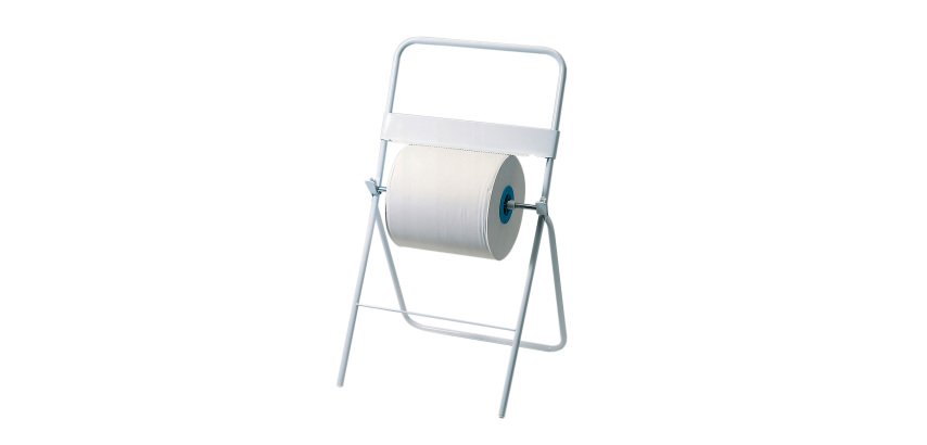 Supporto per bobine metallo-abs bianco 44 (l) x 44 (p) x 82 (h) cm