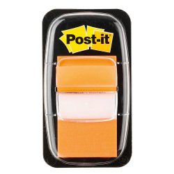 Index Post-it Medio Arancione senza rigatura non perforato 25,4 x 43,2 mm 2,54 x 4,32 cm 70 g/m² 50 segnapagina