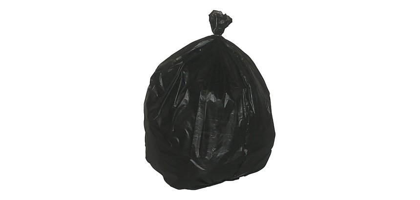 Sacchi della spazzatura 30 lt Nero 50 x 60 cm 1000 unità
