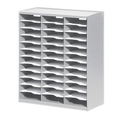 Espositore Paperflow Grigio 500 Fogli polistirene 67,4 x 30,8 x 79,1 cm