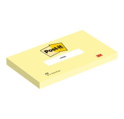 2+1 Confezioni Post-it adesivo standard giallo canary 76 x 127 mm 100 ff 12 unità 1 confezione in omaggio