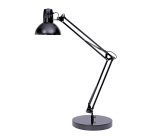 Lampada da tavolo Alba Architetto nero 60 w