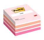 Post-it Sticky Notes Cube 76 x 76 mm Pastel Pink 450 sheets