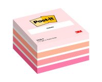 Post-it Sticky Notes Cube 76 x 76 mm Pastel Pink 450 sheets