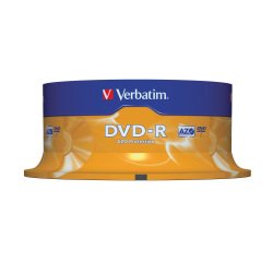 DVD-R Verbatim N/A 25 unità