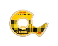 Nastro Scotch Biadesivo Double-sided, Reinforced, Permanente, Adesivo trasparente 1,27 cm x 6,35 metri
