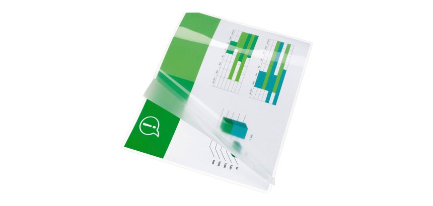 Buste Pouches per plastificazione GBC 2x125 µ A3 trasparente 100 unità