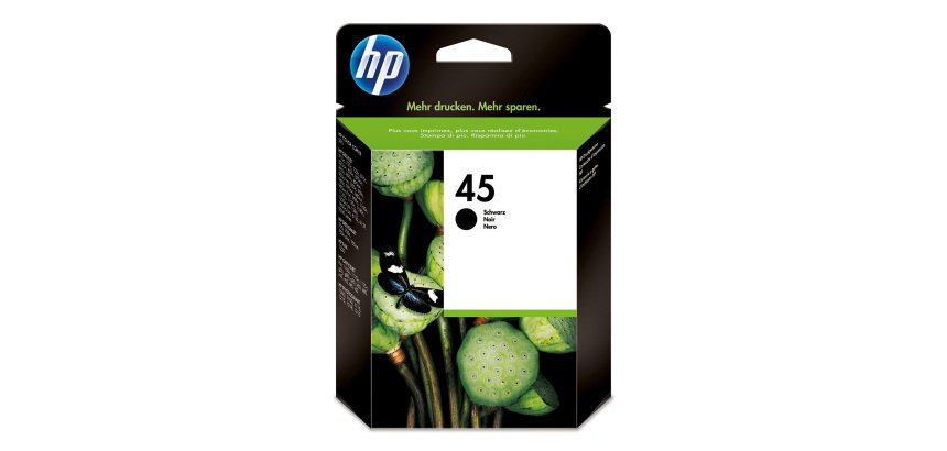 Cartuccia inchiostro HP originale 45 nero 51645ae