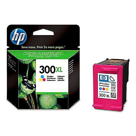 Cartuccia inchiostro HP originale 300XL ciano, magenta, giallo cc644ee