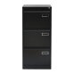 Classificatore per cartelle sospese 3 cassetti nero 47 x 622 x 1.016 mm