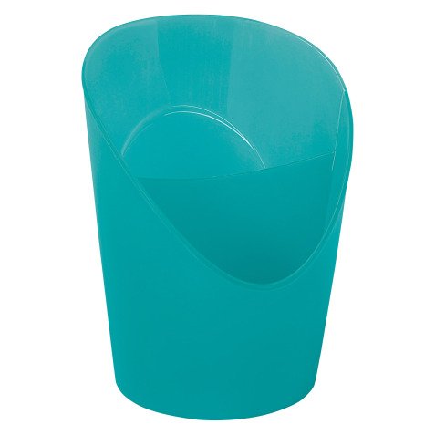 Esselte Pencil Pot Colour Ice Plastic Blue 10 x 12.5 x 9 cm