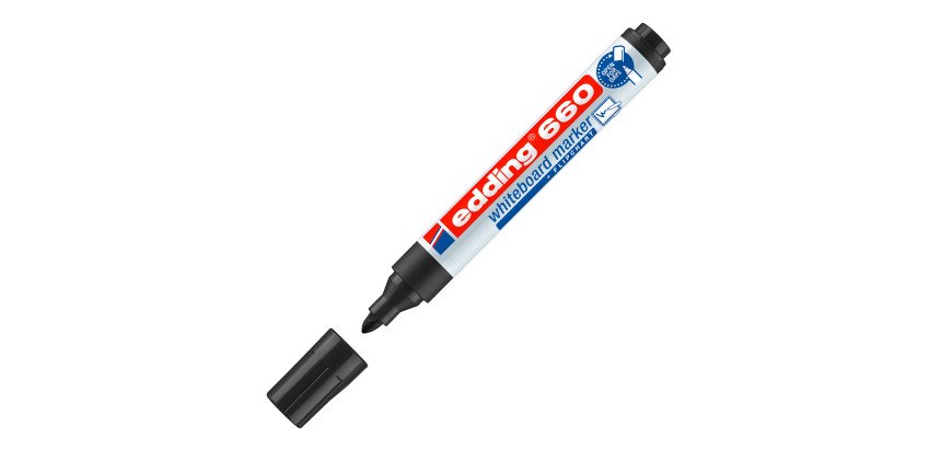 edding Whiteboard marker 660 Round Black