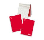 Blocco Pigna Master A4 Rosso Senza Rigatura 29,7 (h) x 21 (l) cm senza perforazione 90 g/m² 5 unità da 90 fogli