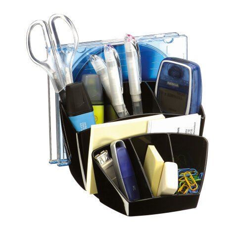 Portaoggetti da tavolo CEP Pro Nero 15,8 x 14,3 x 9,3 cm