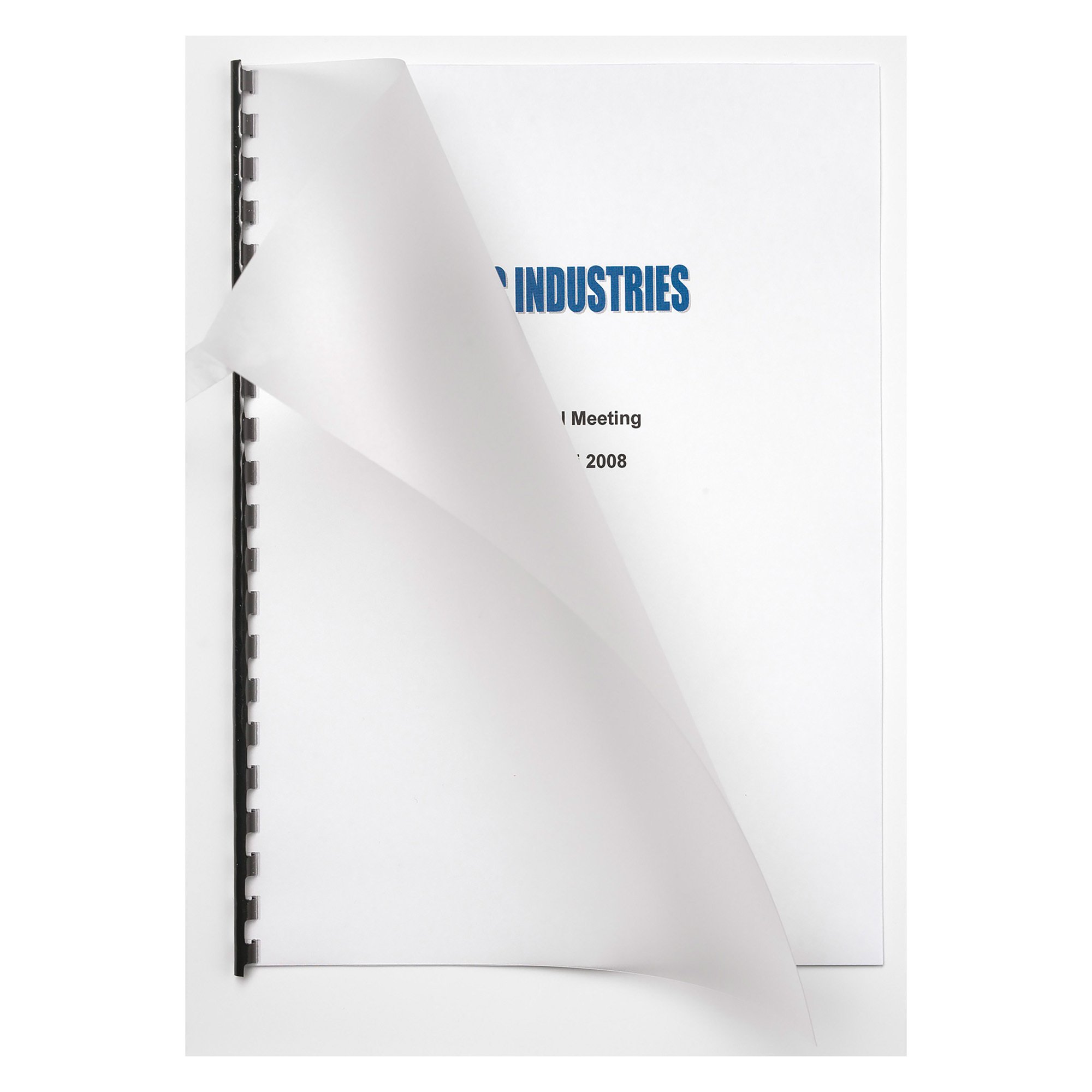 Copertine Trasparenti Fellowes A4 Per Rilegatura - Confezione Da 100, PVC 150 Micron