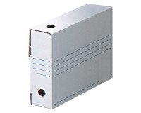 Scatole archivio Bruneau colore bianco in cartone dorso 9 cm 25 unità