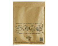Buste imbottite Sealed Air G/4 - 24 x 33 cm - 79 g/m² avana senza finestra chiusura autoadesiva - 50 unità